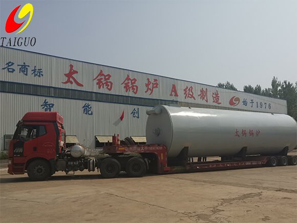 Gas oil fired thermal oil boiler shipped to Egypt