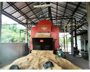 6tons/h biomass fired steam boiler used in rice mill plant