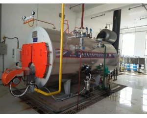 3-ton steam boiler operating site in a food factory in Egypt