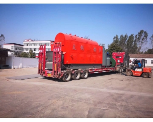 The 6-ton biomass hot water boiler of Taiguo Boiler in Henan Province was sent to Mohe