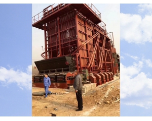 The installation site of the 40-ton chain grate steam boiler, Henan Taiguo presents for you
